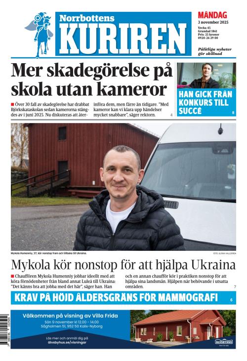 Norrbottens-kuriren 3.11.2025