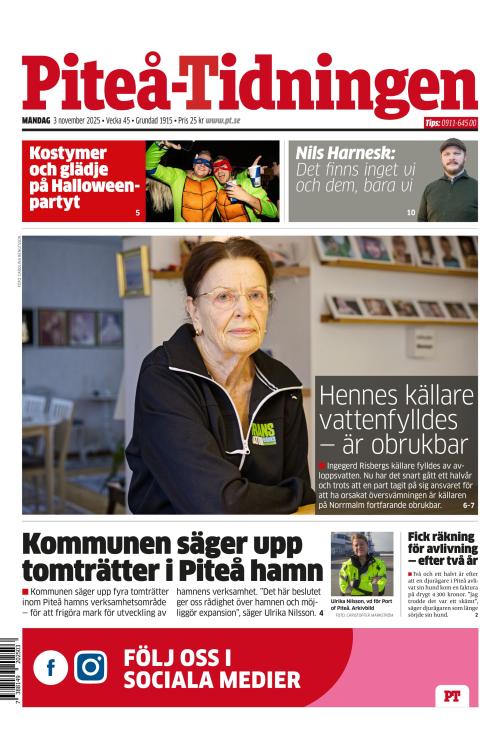 Piteå-Tidningen 3.11.2025