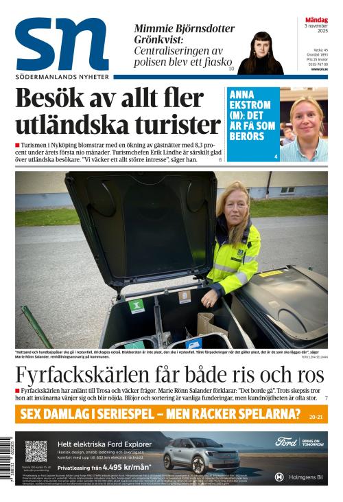 Södermanlands Nyheter 3.11.2025
