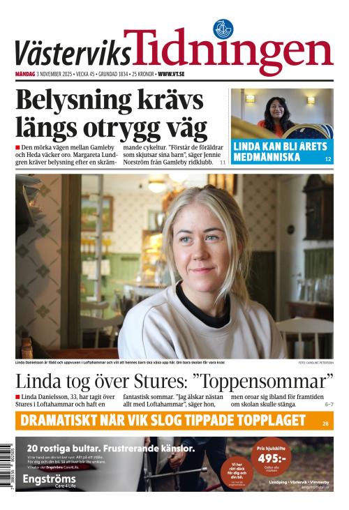 Västerviks-Tidningen 3.11.2025