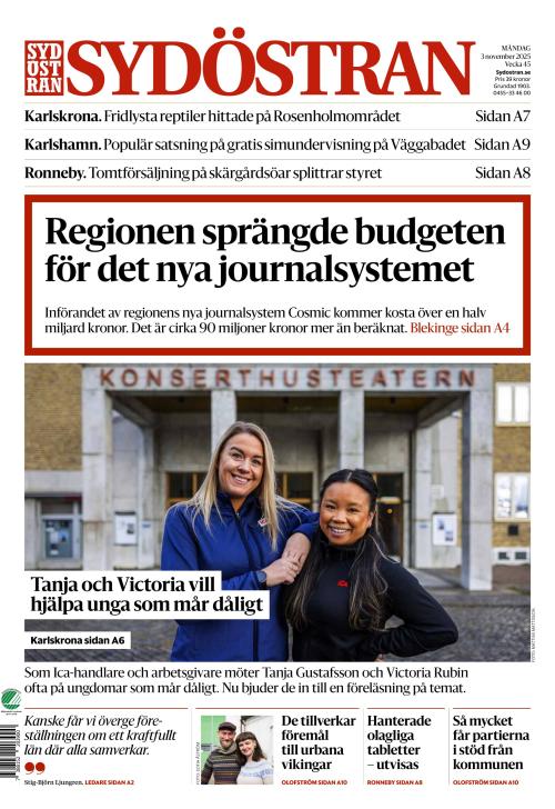 Sydöstran 3.11.2025
