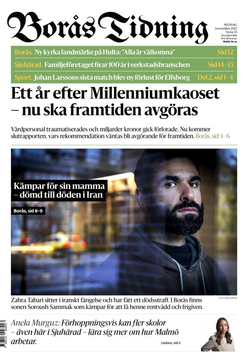 Borås Tidning 3.11.2025