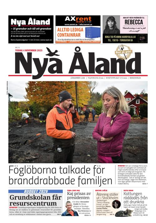 Nya Åland 4.11.2025