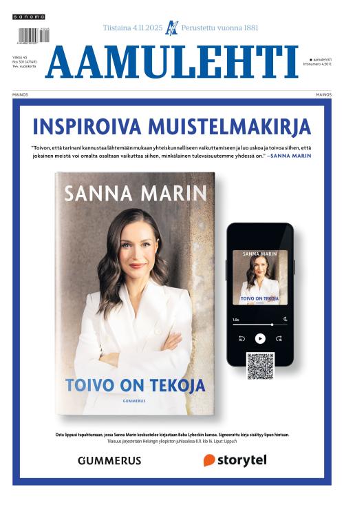 Aamulehti 4.11.2025