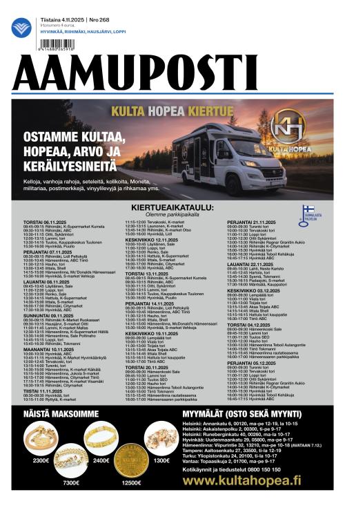 Aamuposti 4.11.2025