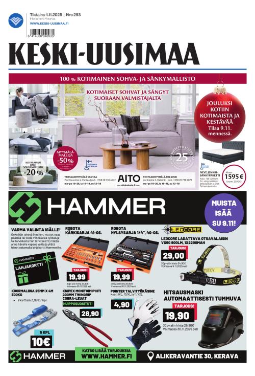 Keski-Uusimaa 4.11.2025