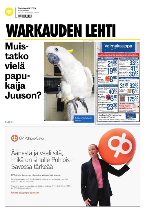 Warkauden Lehti 4.11.2025