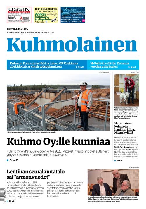 Kuhmolainen 4.11.2025