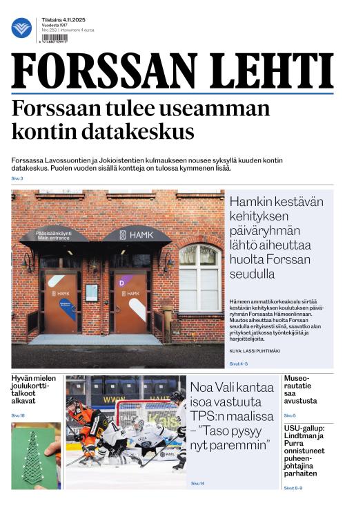 Forssan Lehti 4.11.2025
