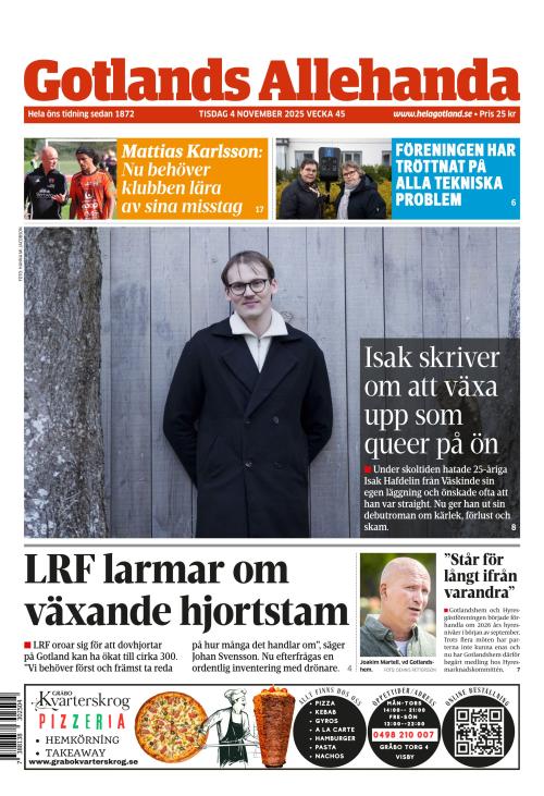 Gotlands Allehanda 4.11.2025