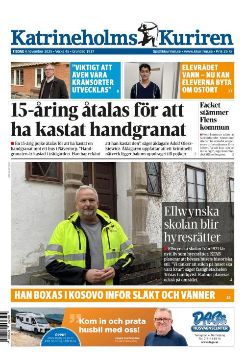 Katrineholms-Kuriren 4.11.2025