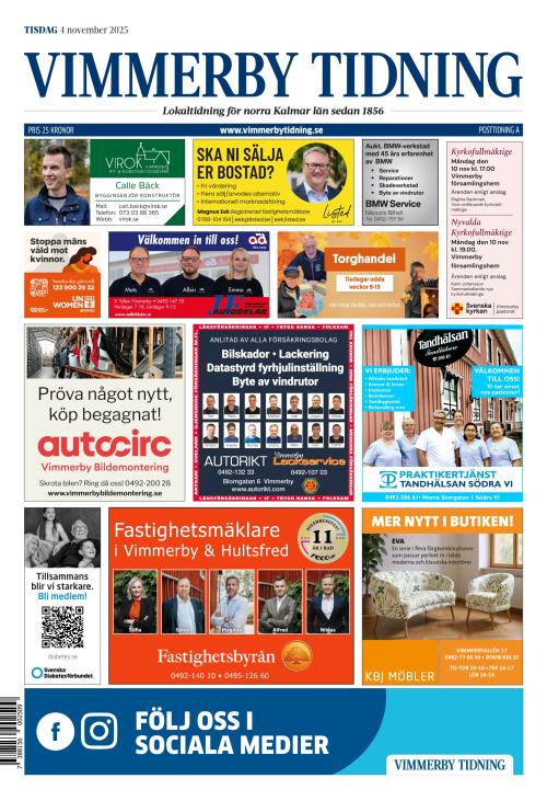 Vimmerby Tidning / Kinda-Posten