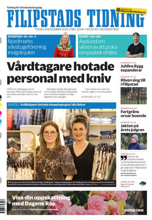 Filipstads Tidning 4.11.2025