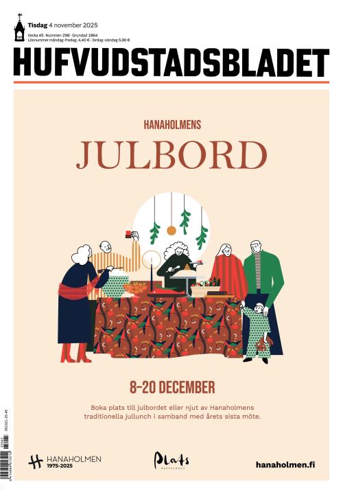 Hufvudstadsbladet 4.11.2025