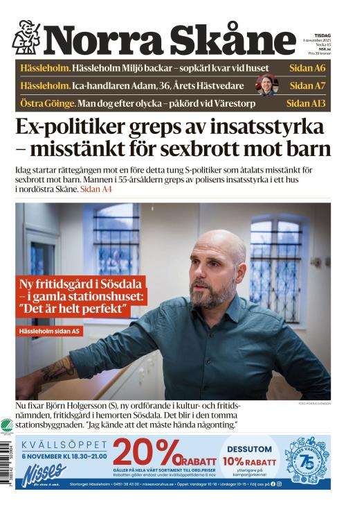 Norra Skåne 4.11.2025