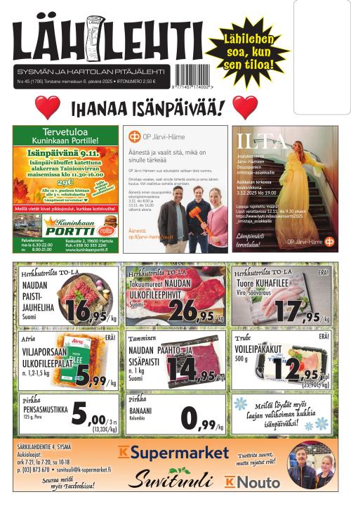 Lähilehti 45/2025