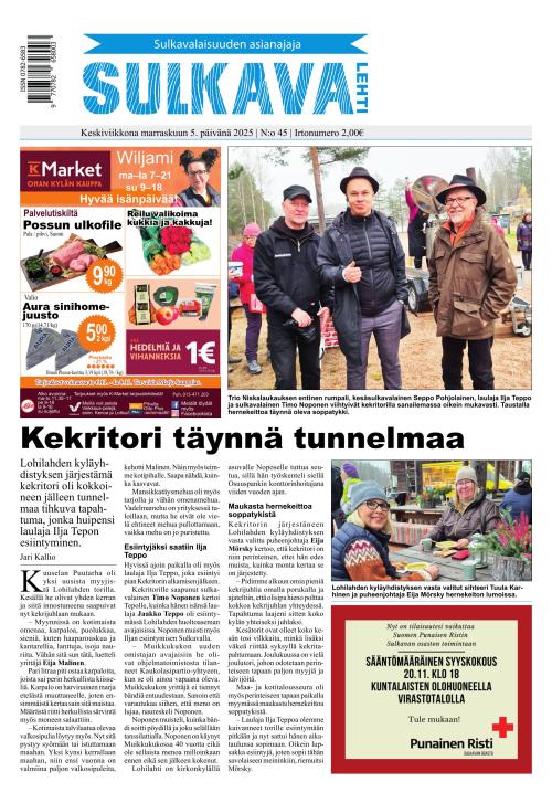 Sulkava-lehti 5.11.2025