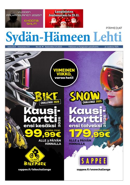 Sydän-Hämeen Lehti 5.11.2025