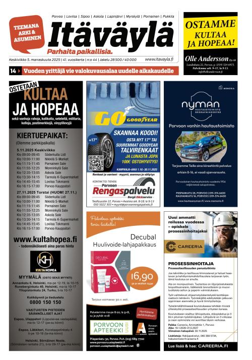 Itäväylä 5.11.2025