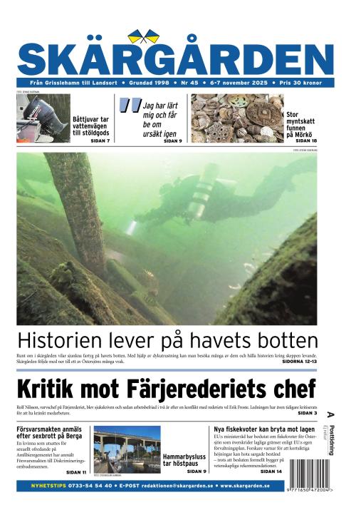 Tidningen Skärgården issue-45/2025