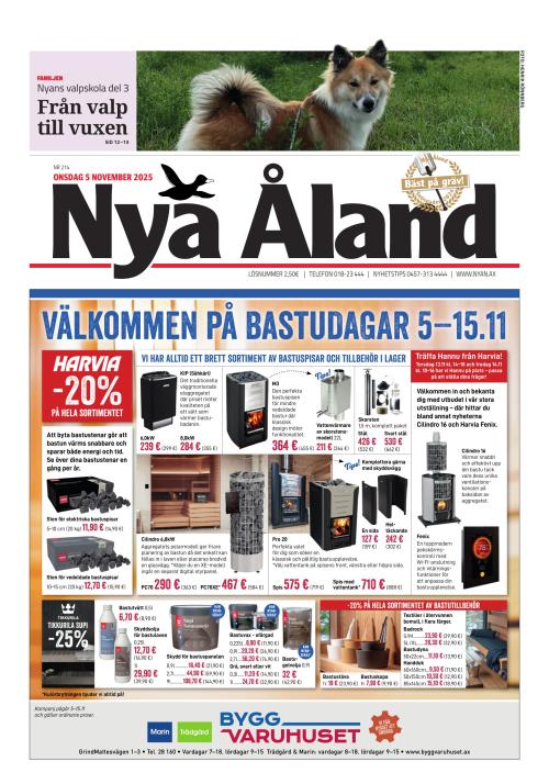 Nya Åland 5.11.2025