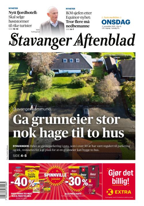 Stavanger Aftenblad (NO) 5.11.2025