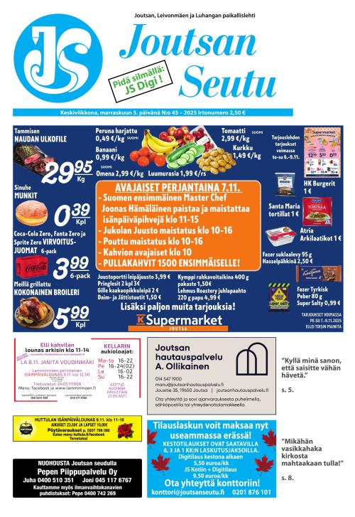 Joutsan Seutu 5.11.2025