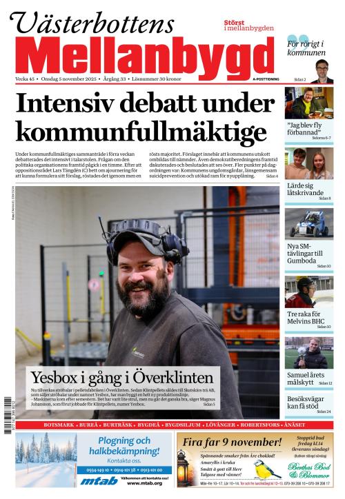 Västerbottens Mellanbygd (SE) 5.11.2025