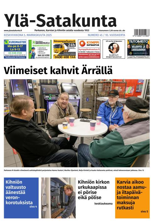 Ylä-Satakunta 5.11.2025