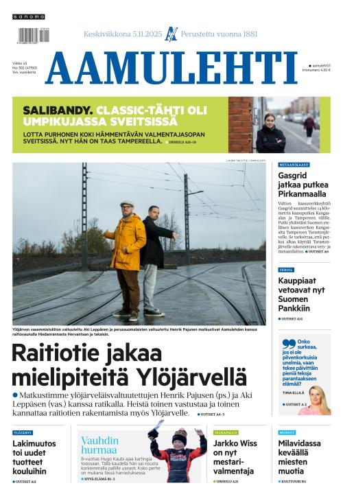 Aamulehti 5.11.2025