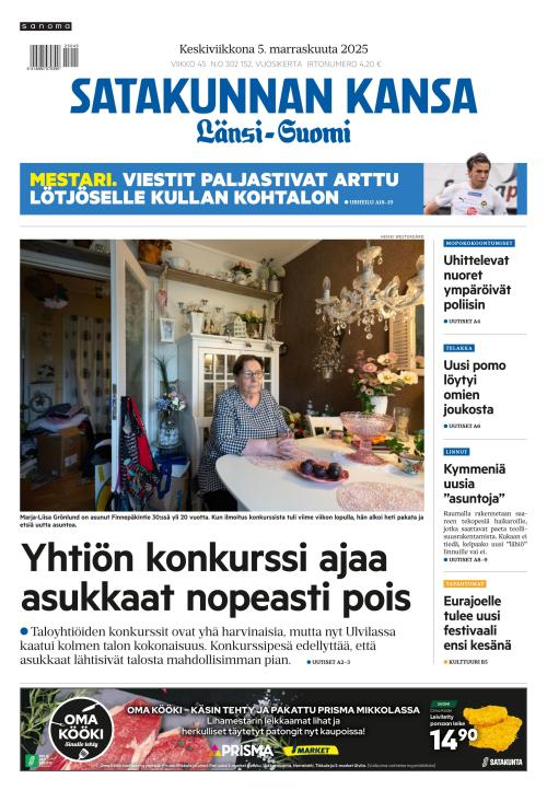 Satakunnan Kansa Länsi-Suomi 5.11.2025