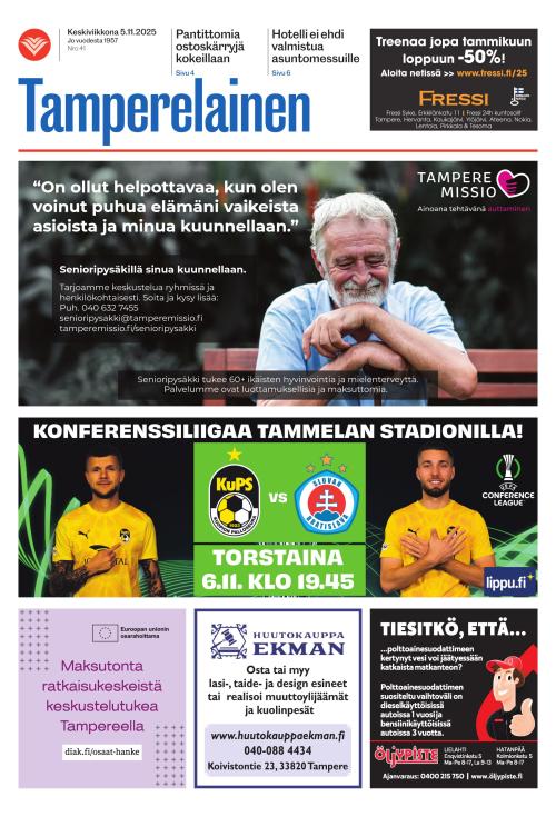 Tamperelainen 5.11.2025