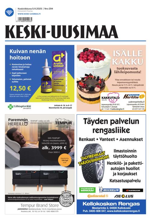 Keski-Uusimaa 5.11.2025