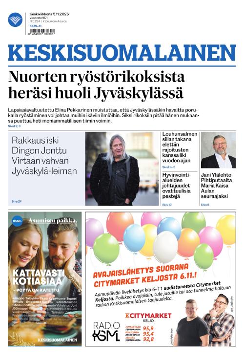 Keskisuomalainen 5.11.2025