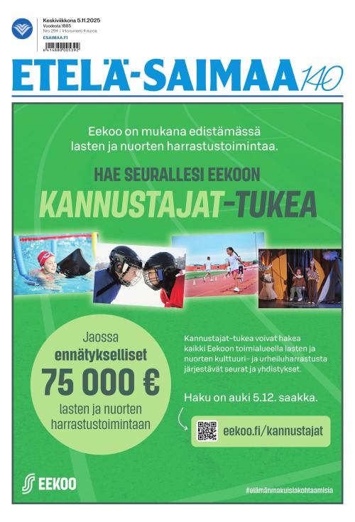 Etelä-Saimaa 5.11.2025