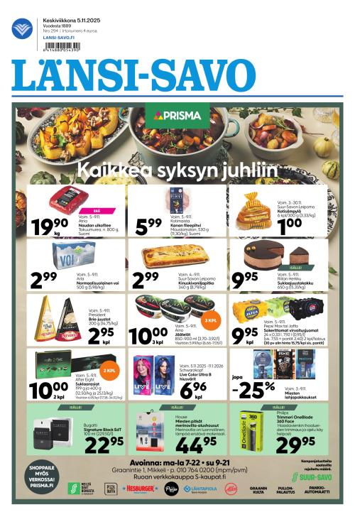 Länsi-Savo 5.11.2025