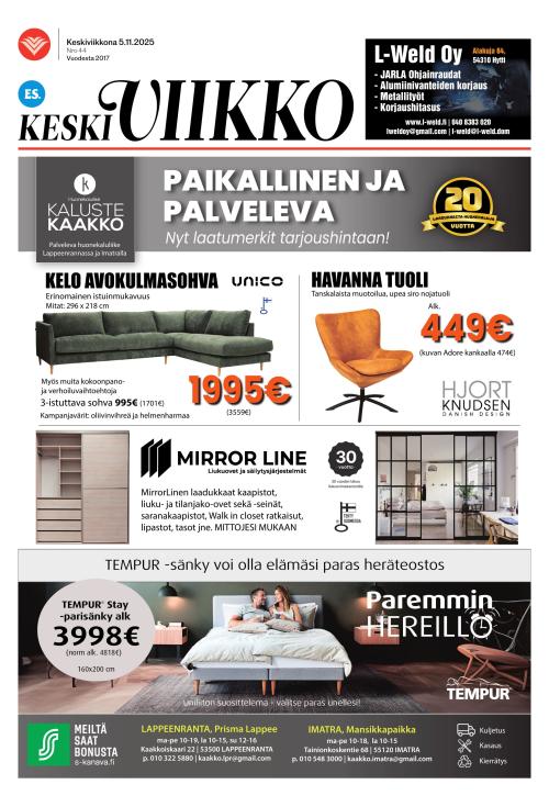 ES Keskiviikko (Etelä-Saimaa -liitteet) 5.11.2025