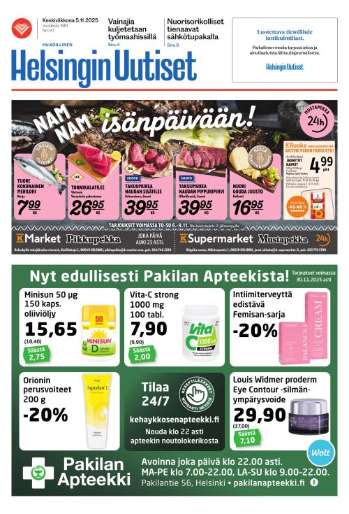 Helsingin Uutiset (Koillinen) 5.11.2025
