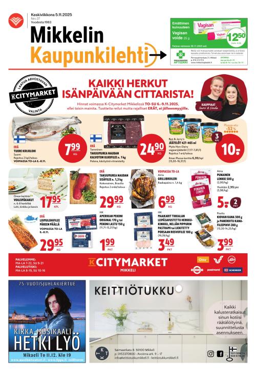 Mikkelin kaupunkilehti 5.11.2025
