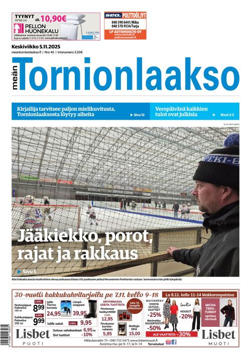 Meän Torniolaakso 5.11.2025