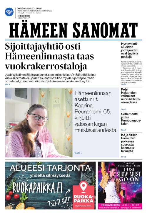 Hämeen Sanomat 5.11.2025