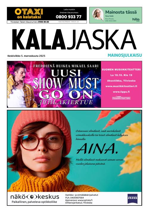 Kalajokilaakso ja Kalajaska 5.11.2025