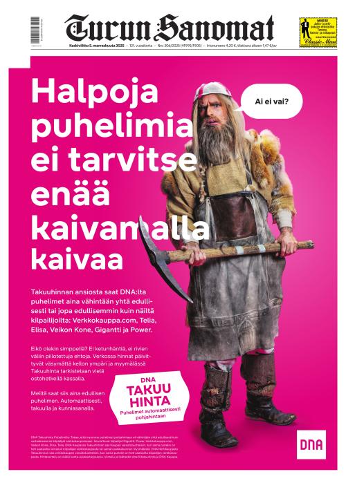 Turun Sanomat 5.11.2025