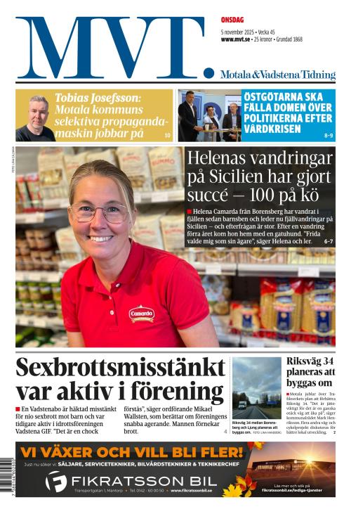 Motala Vadstena Tidning 5.11.2025