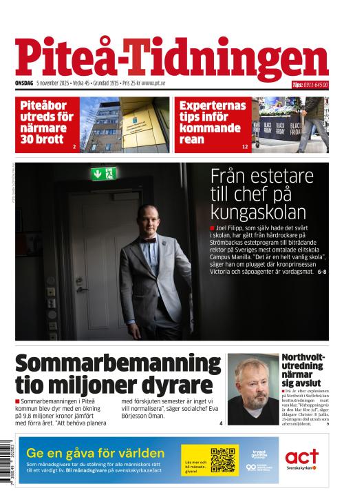 Piteå-Tidningen 5.11.2025