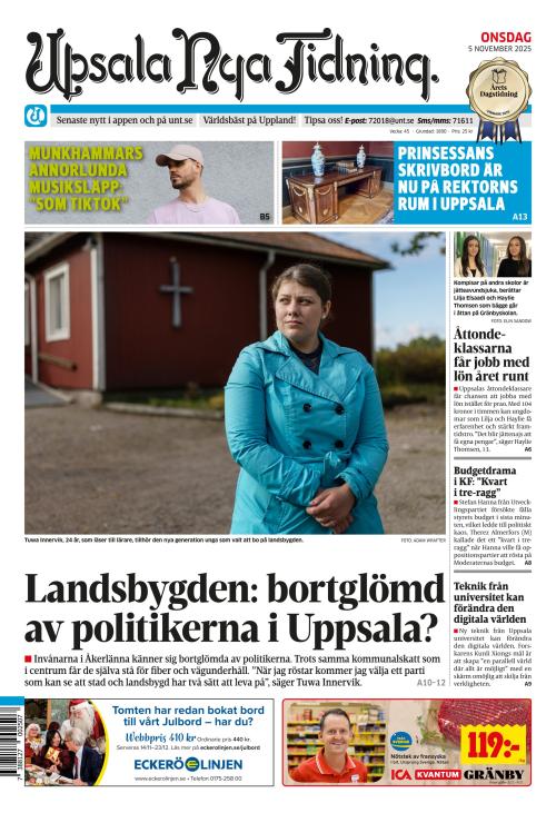 Upsala Nya Tidning 5.11.2025