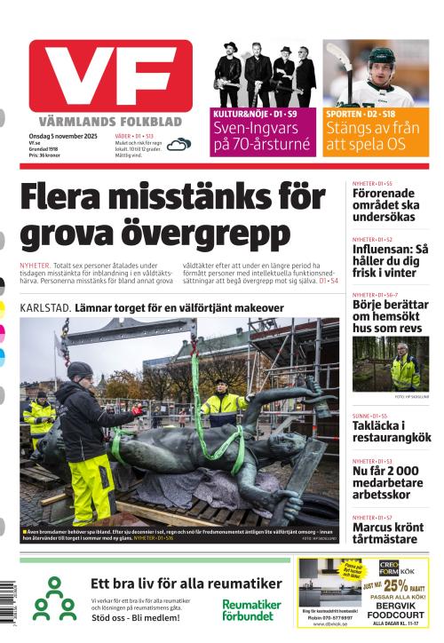 Värmlands Folkblad 5.11.2025