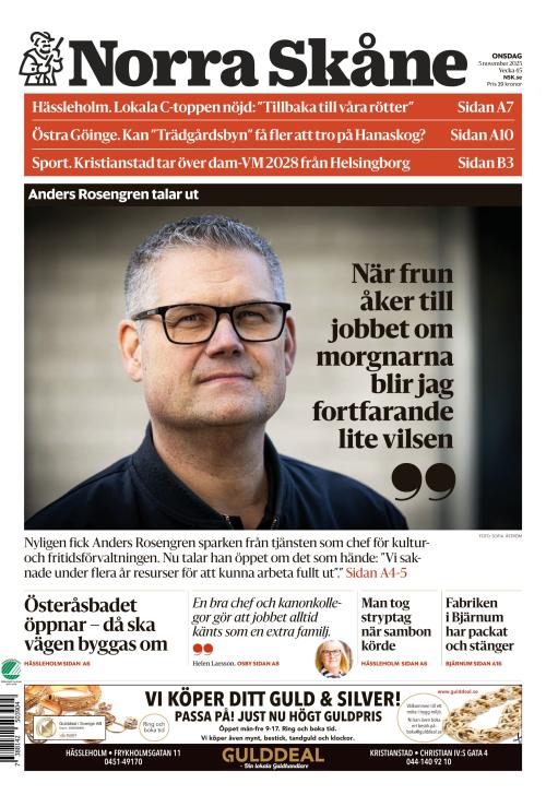 Norra Skåne 5.11.2025