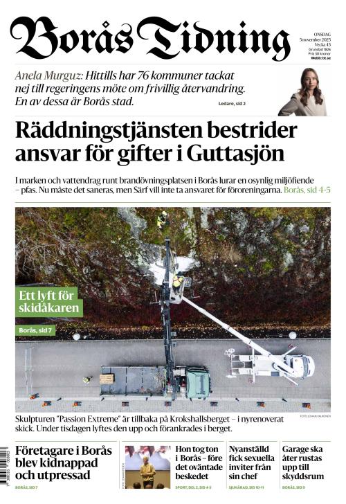 Borås Tidning 5.11.2025