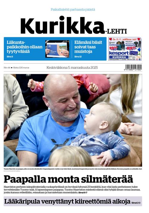 Kurikka-lehti 5.11.2025